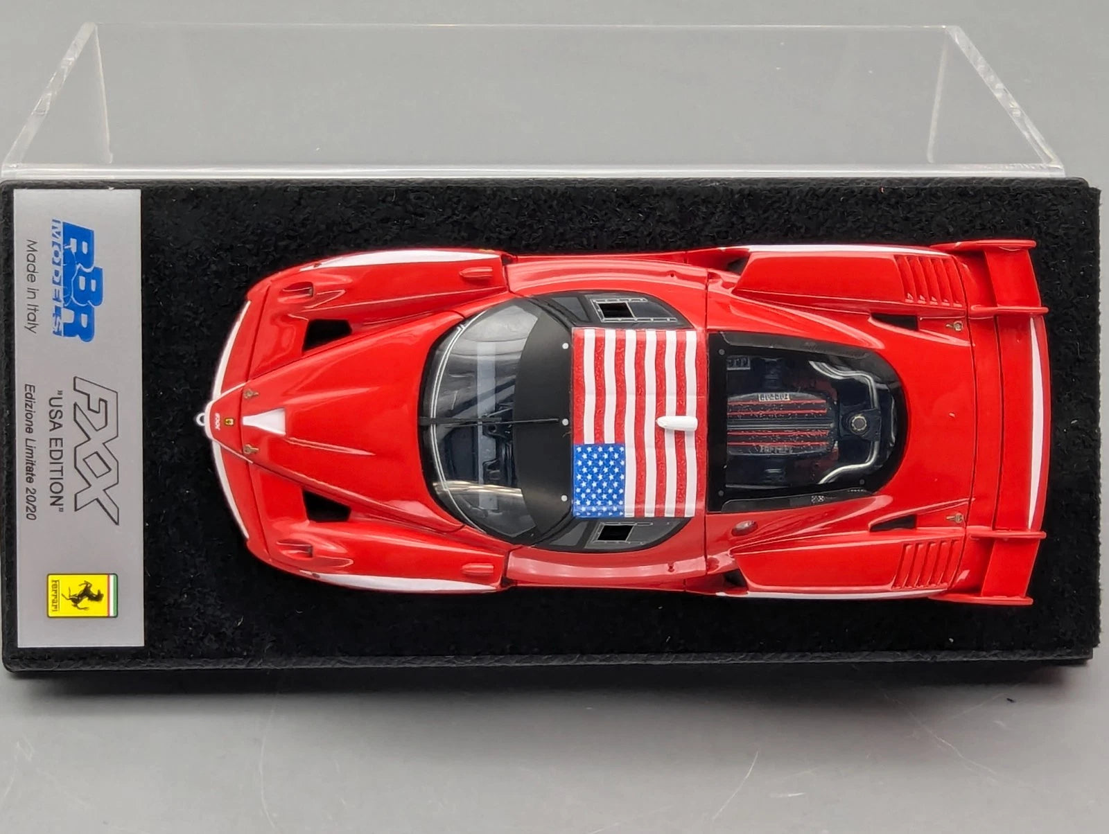 Modellautos 1:43 BBR CALSITO Ferrari FXX Evoluzione #20 Rot 20/20 OVP