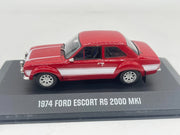 Modellautos 1:43 Greenlight Ford Escort RS 2000 MKI 1974 OVP