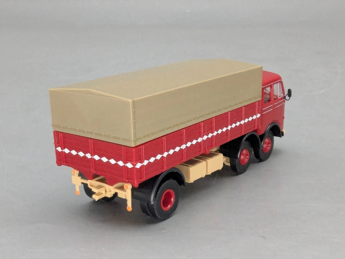 Lkw Modell H0 1:87 Brekina Mercedes Benz LP 333 Lastzug mit Anhänger OVP