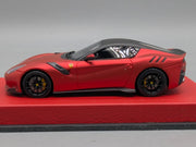 Modellautos 1:43 BBR Concept43 Ferrari F12 TdF Rosso Magma Matt 04/10 mit OVP