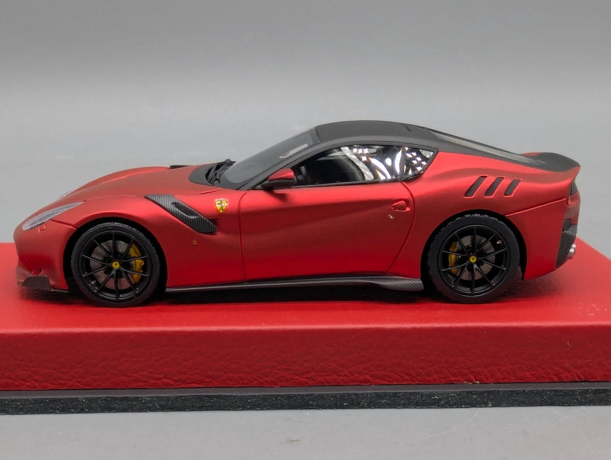 Modellautos 1:43 BBR Concept43 Ferrari F12 TdF Rosso Magma Matt 04/10 mit OVP