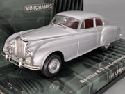 Modellautos 1:43 Minichamps Bentley R-Type Continental 1955 Silber mit OVP