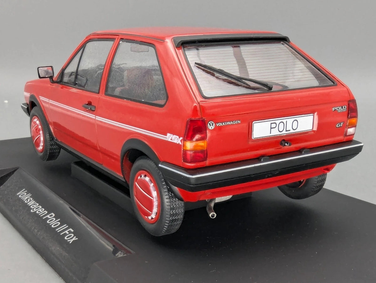 Modellautos 1:18 MCG Modelcar Group Volkswagen VW Polo II Fox GT Coupe Rot OVP