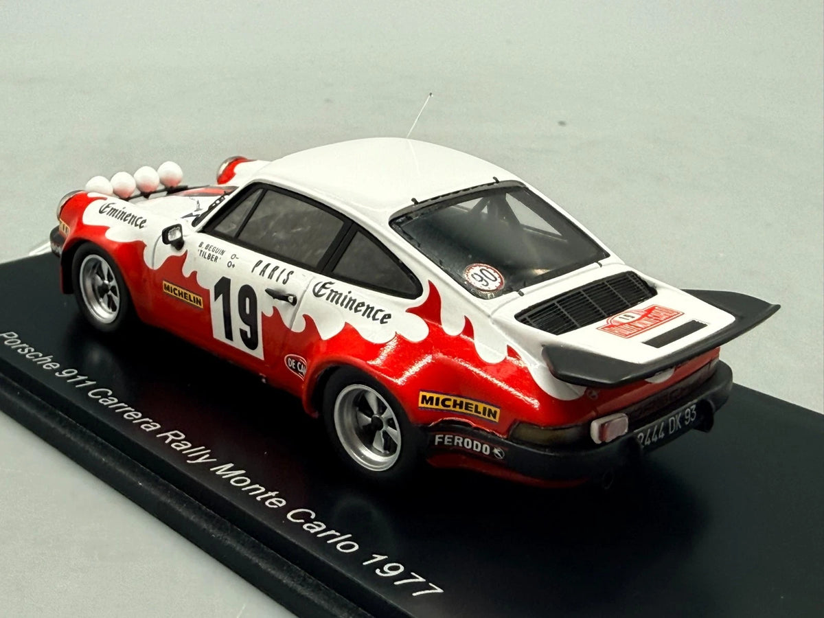 Modellautos 1:43 Spark Porsche 911 Carrera Rally Monte Carlo 1977 + OVP