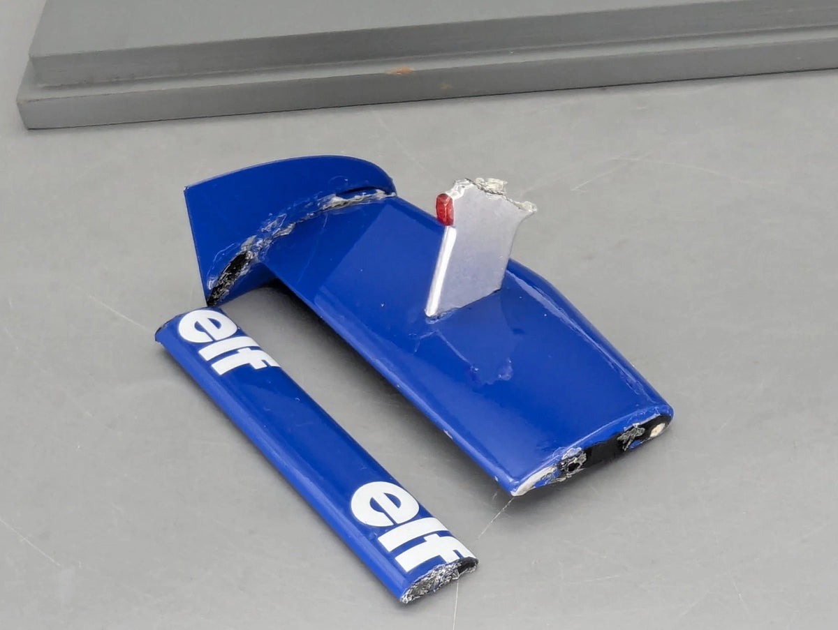 Modellautos 1:18 Spark 18S721 Tyrrell 008 Monaco GP '78 #3 Pironi BESCHÄDIGT OVP