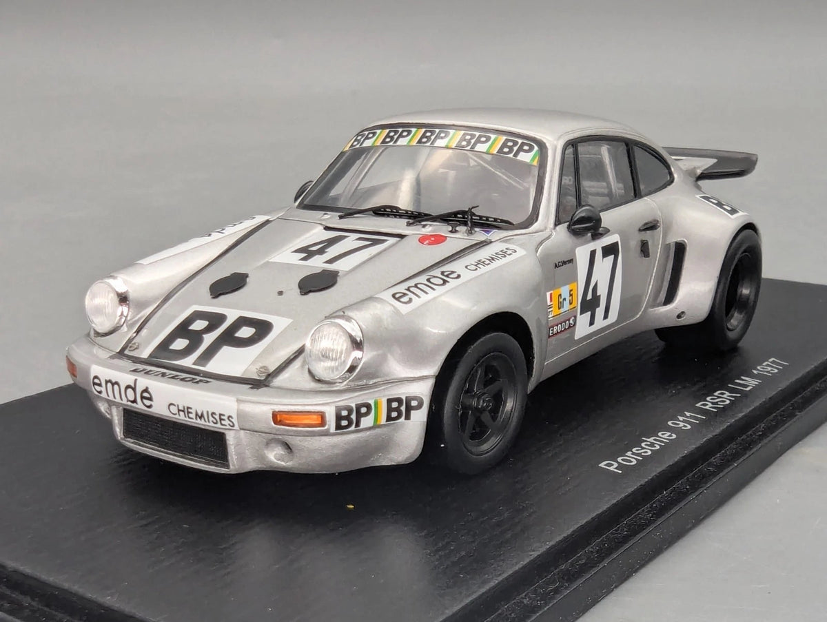 Modellautos 1:43 Spark S7500 Porsche 911 RSR 24h Le Mans 1977 #47 OVP