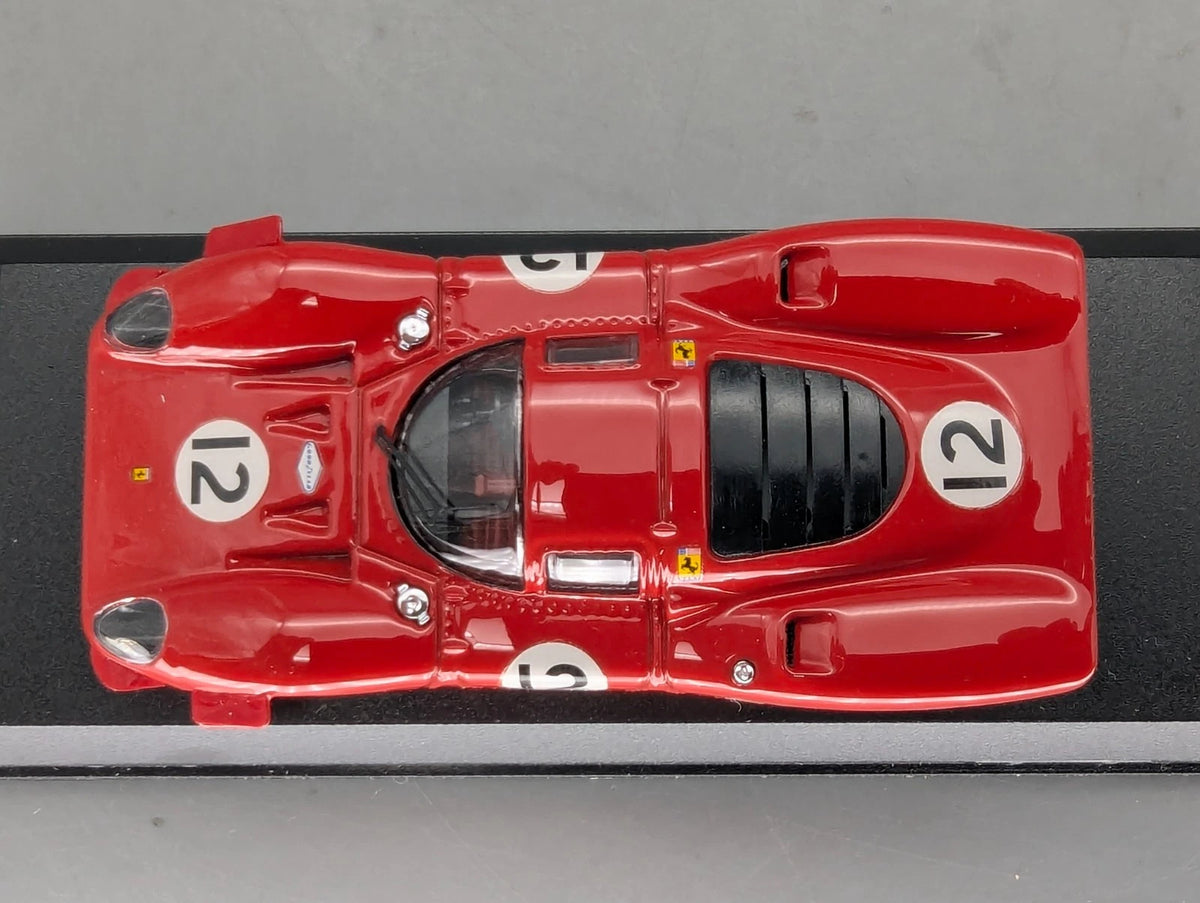 Modellautos 1:43 Best Model Ferrari 312 P Coupe 1969 #12 P. Rodriguez mit OVP