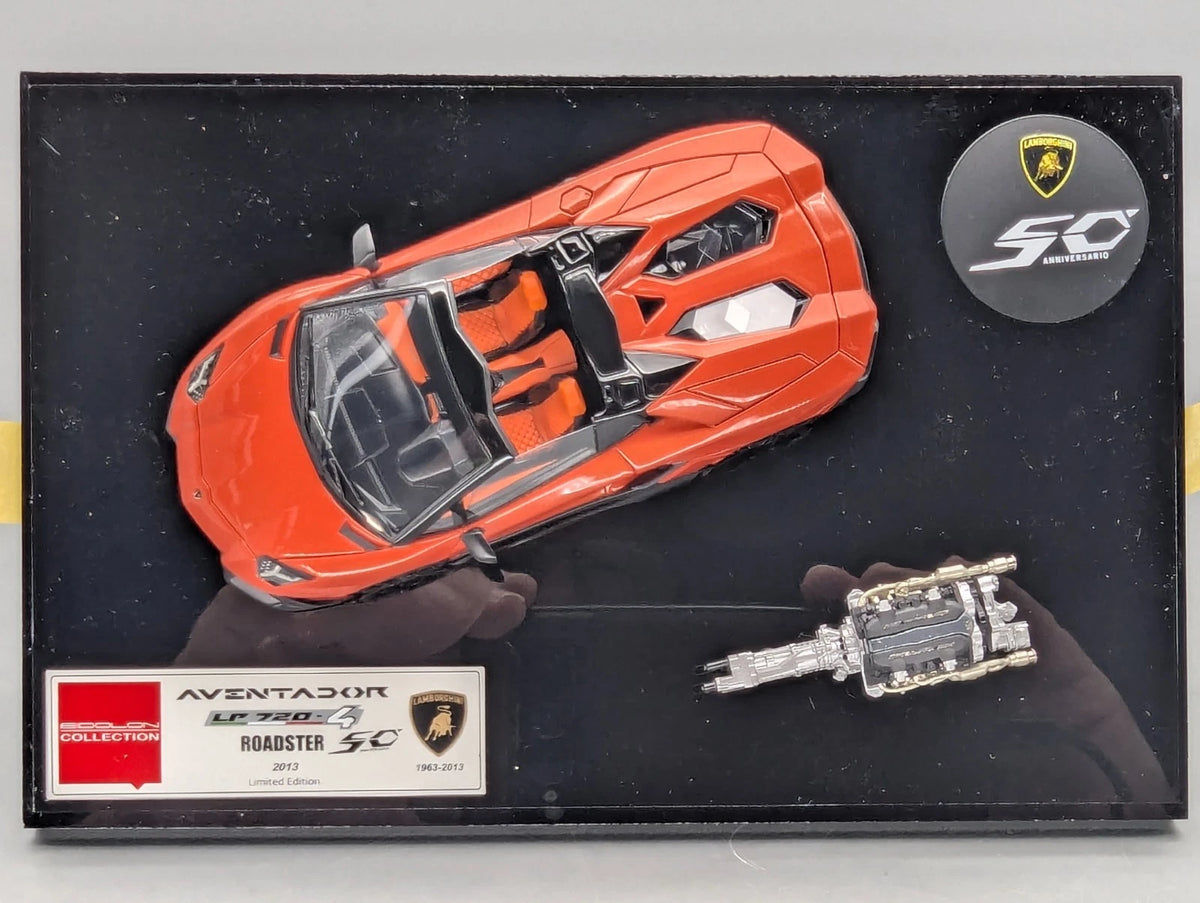 Eidolon Make Up 1:43 Lamborghini Aventador LP720-4 Roadster Engine Set OVP