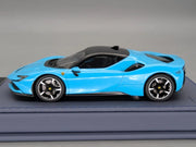 Modellautos 1:43 BBR Executive Calsito Ferrari SF90 Stradale Blue Ltd 02/21 OVP