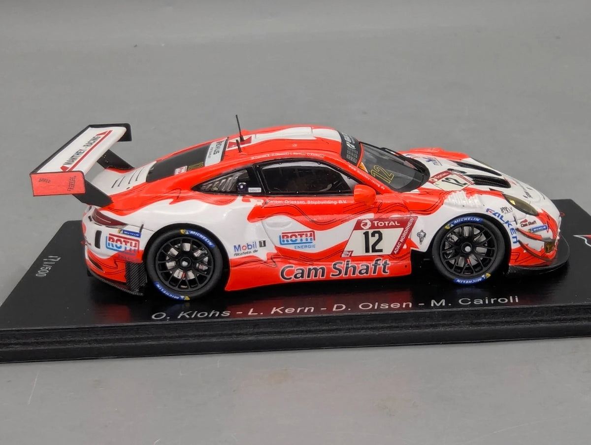 Modellautos 1:43 Spark SG524 Porsche 911 GT3 R 24H Nürburgring 2019 #12 OVP