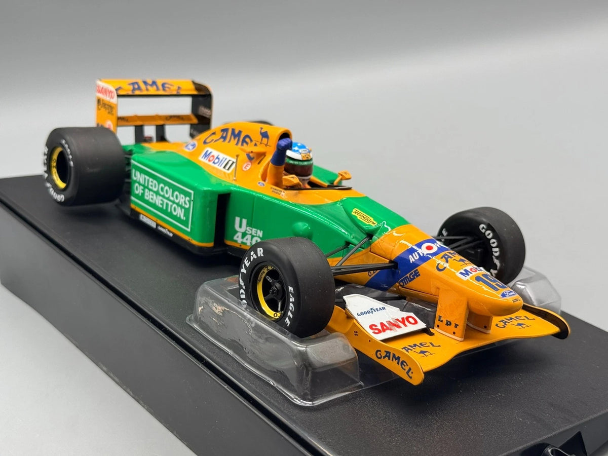 Modellautos 1:18 Minichamps Benetton-Ford B192 4th Place GP Monaco 1992 + OVP