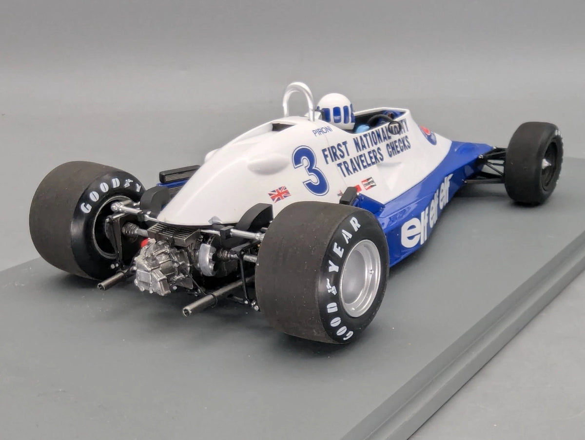 Modellautos 1:18 Spark 18S721 Tyrrell 008 Monaco GP '78 #3 Pironi BESCHÄDIGT OVP