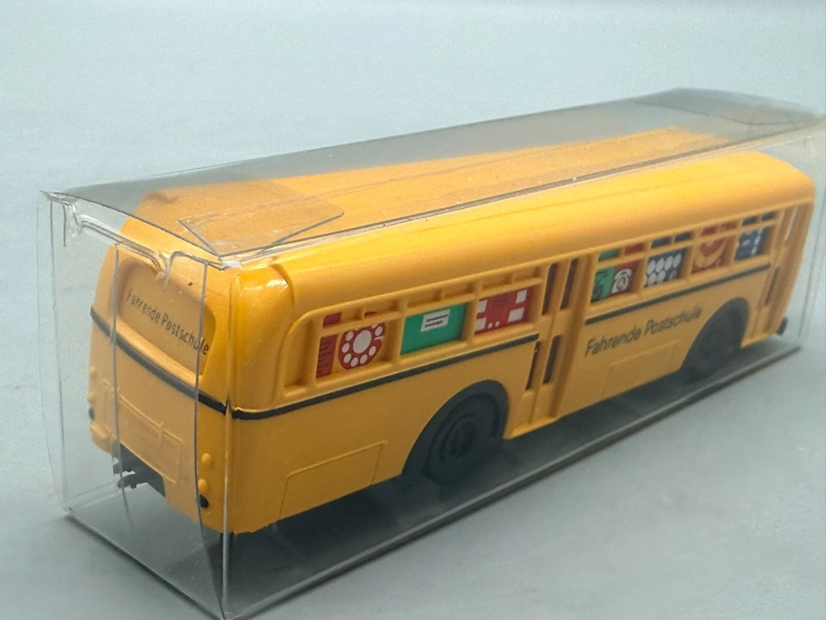 Bus Modelle H0 1:87 Brekina Büssing 6500 T Fahrende Postschule mit OVP