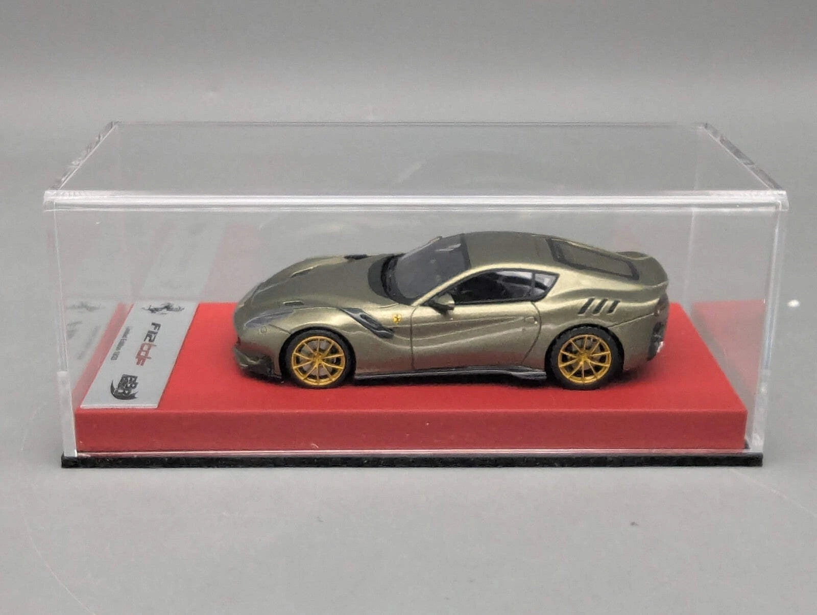 Modellautos 1:43 BBR Concept43 Ferrari F12 TDF Verde Masoni Gloss Ltd 19/20 OVP