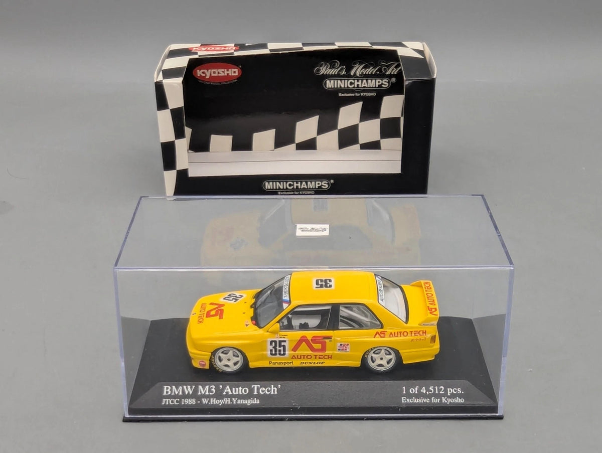Modellautos 1:43 Minichamps BMW M3 Auto Tech JTCC 1988 #35 mit OVP
