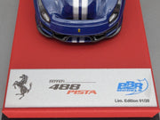 Modellautos 1:43 BBR Concept43 Ferrari 488 Pista LHD Garage Leirer CH 01/20 OVP
