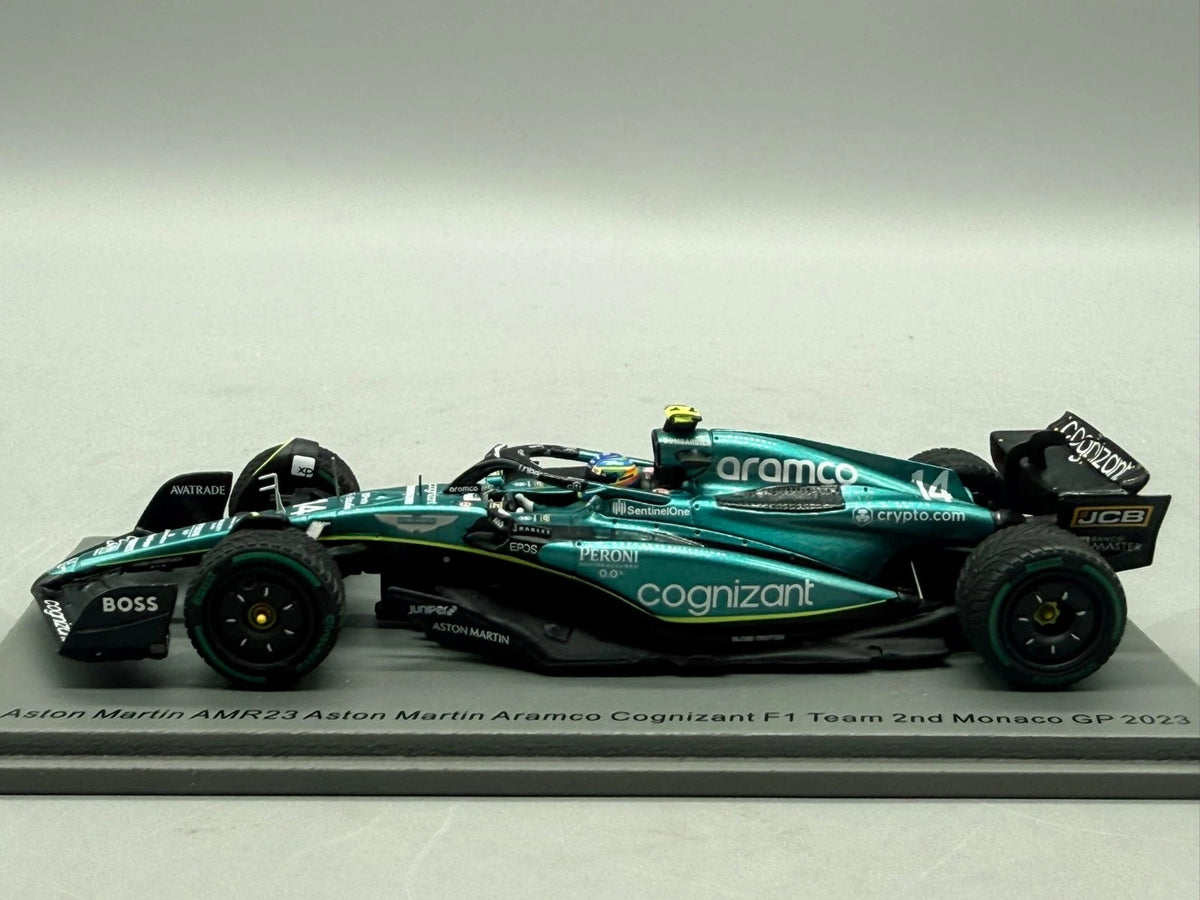 Modellautos 1:43 Spark Aston Martin AMR23 Aramco Cognizant F1 Team GP 2023 + OVP
