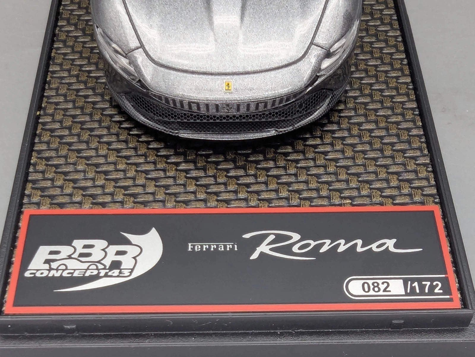 Modellautos 1:43 BBR Concept43 Ferrari Roma 082/172 Grigio Silverstone 740 OVP