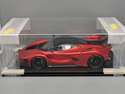 Modellautos 1:12 BBR Ferrari FXX-K EVO Gloss F1 2007B Red Ltd 00/10 Vitrine OVP