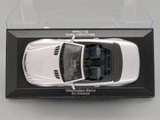 Modellautos 1:43 Minichamps Mercedes Benz SL Klasse Silber Metallic Dealer OVP