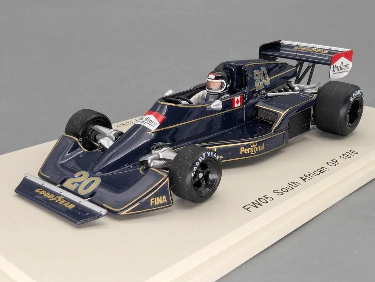 Modellautos 1:43 Spark S4045 Williams FW05 South African GP 1976 #20 J. Ickx OVP