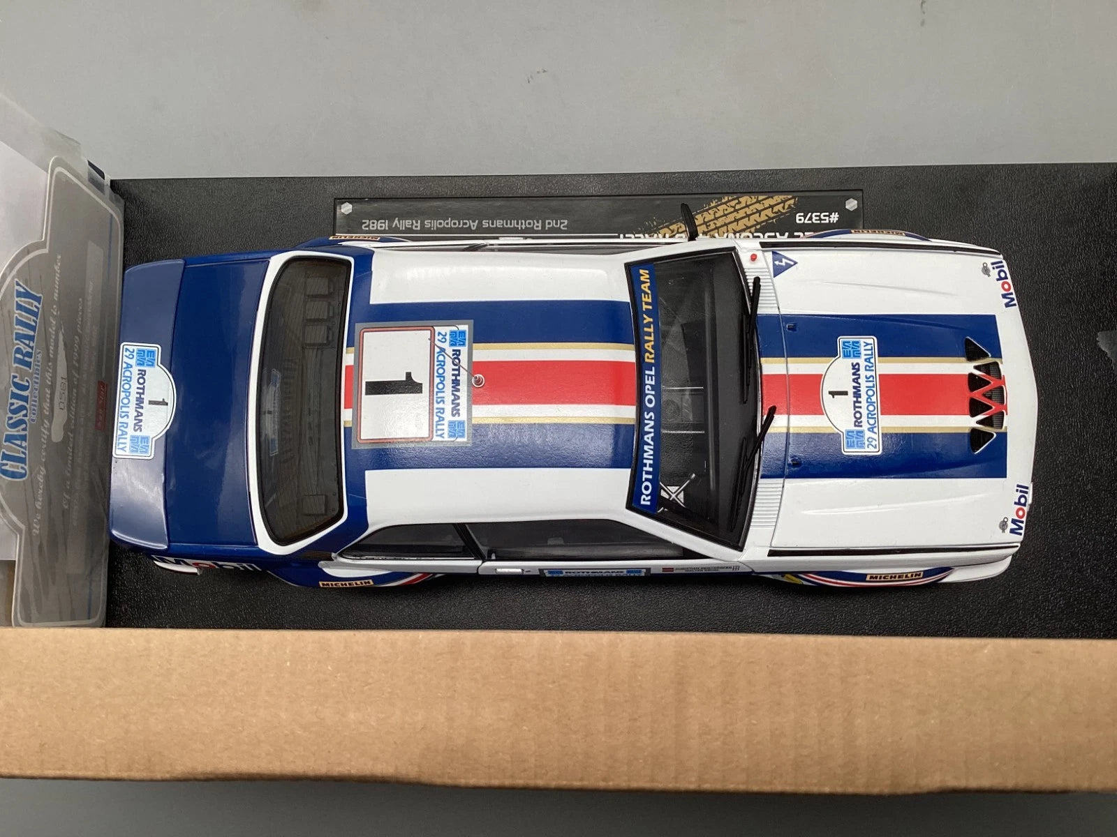 Modellautos 1:18 Sun Star Opel Ascona 400 Acropolis Rally 1982 #1 mit OVP