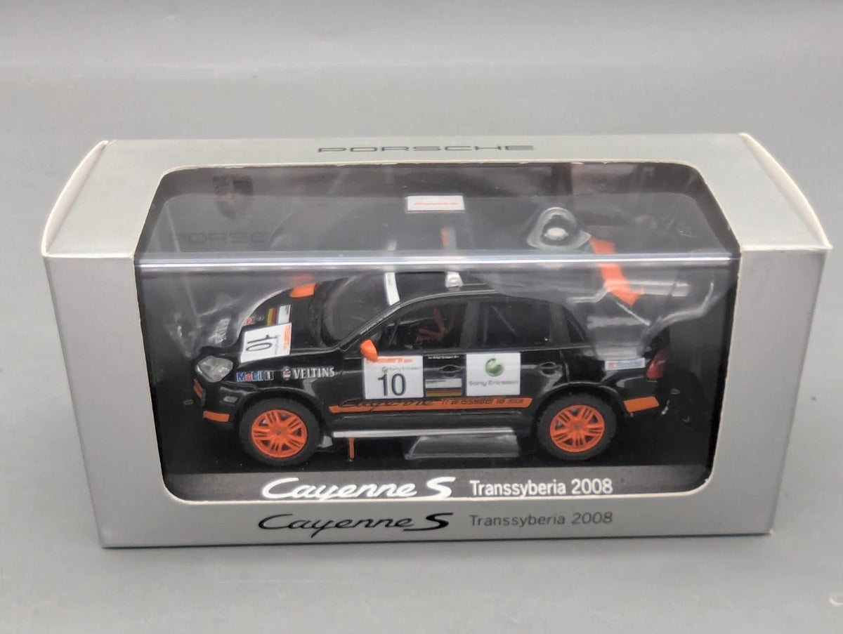 Modellautos 1:43 Minichamps Porsche Cayenne Transsyberia 2008 #10 WAP Dealer OVP