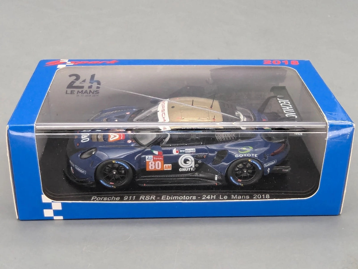 Modellautos 1:43 Spark S7040 Porsche 911 RSR 24h Le Mans 2018 #80 mit OVP