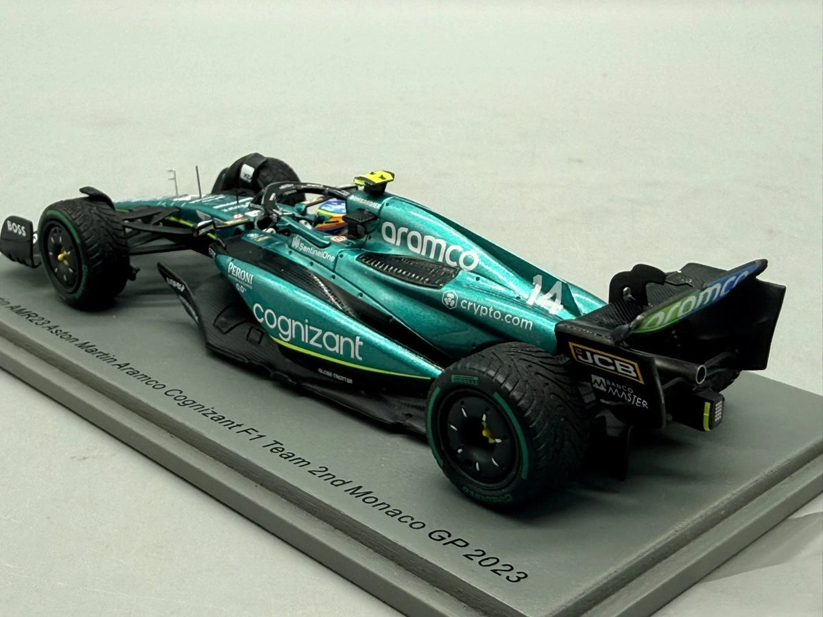 Modellautos 1:43 Spark Aston Martin AMR23 Aramco Cognizant F1 Team GP 2023 + OVP