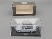 Modellautos 1:43 Minichamps Mercedes Benz SL Klasse Silberblau Met. Dealer OVP