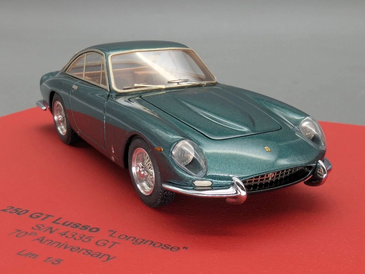 Modellautos 1:43 BBR Ferrari 250 GT Lusso Longnose Mugello Green Ltd 01/05 OVP