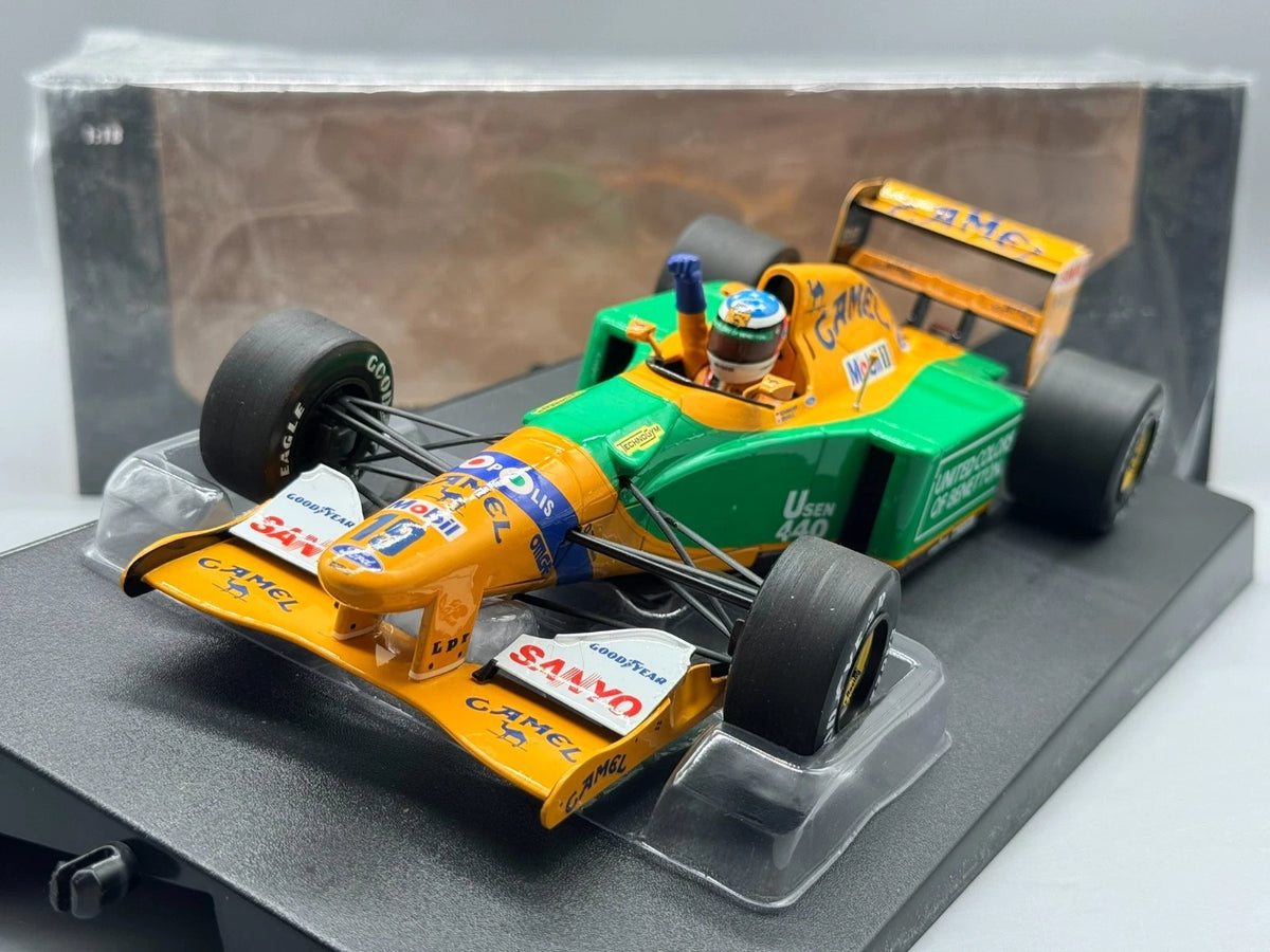 Modellautos 1:18 Minichamps Benetton-Ford B192 4th Place GP Monaco 1992 + OVP