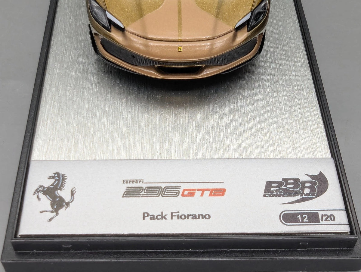 Modellautos 1:43 BBR Concept43 Ferrari 296 GTB Fiorano V. V. Matt Ltd 12/20 OVP