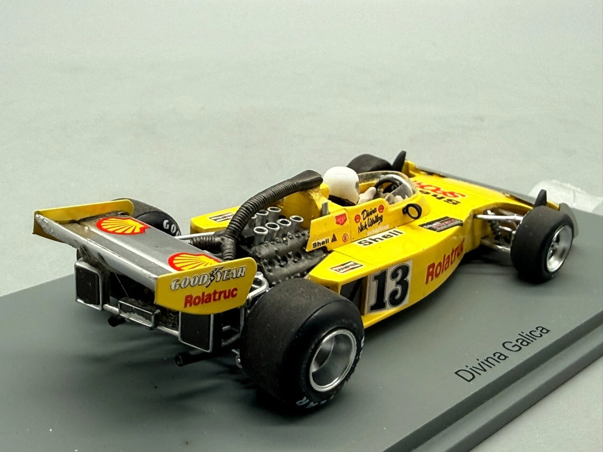 Modellautos 1:43 Spark Surtees TS16 NQ British GP 1976 mit OVP