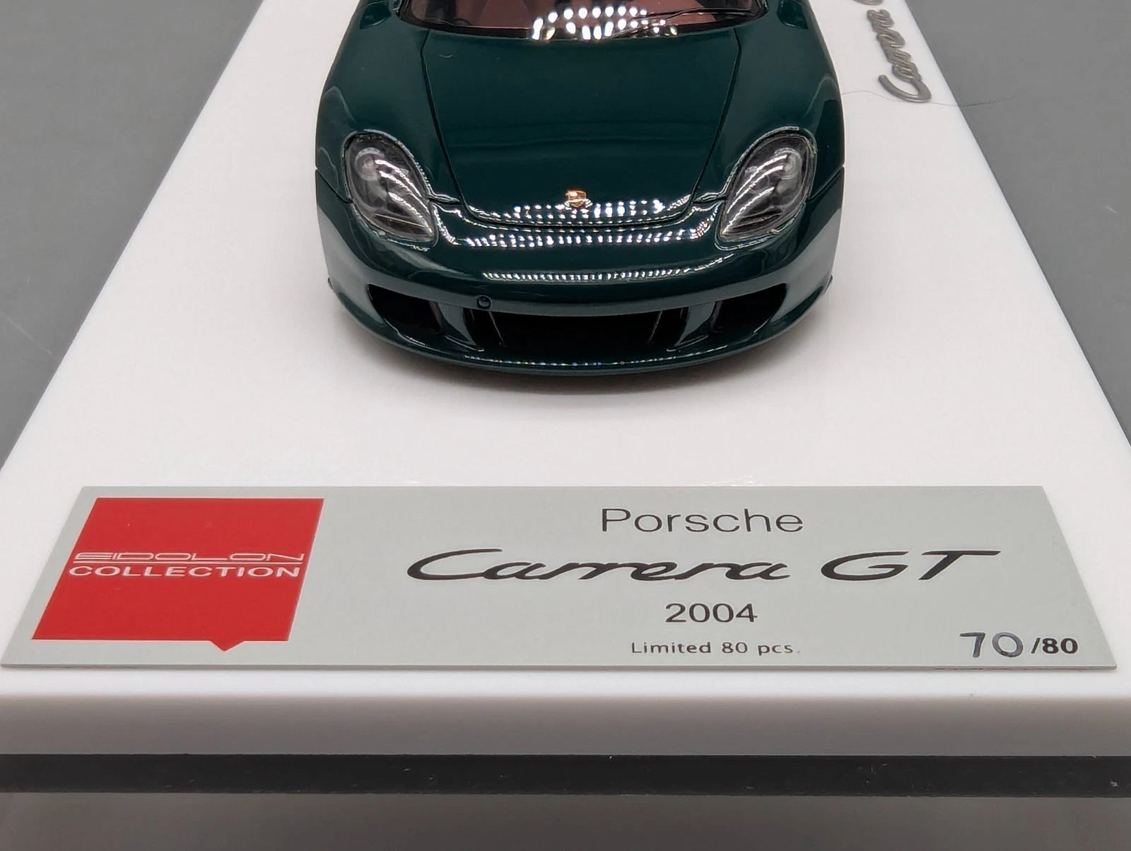 Eidolon Make Up 1:43 Porsche Carrera GT 2004 Rear Wing Up Ltd 70/80 Stck mit OVP