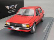 Modellautos 1:43 Neo Scale Models 43646 Volkswagen VW Jetta Mk1 Rot mit OVP