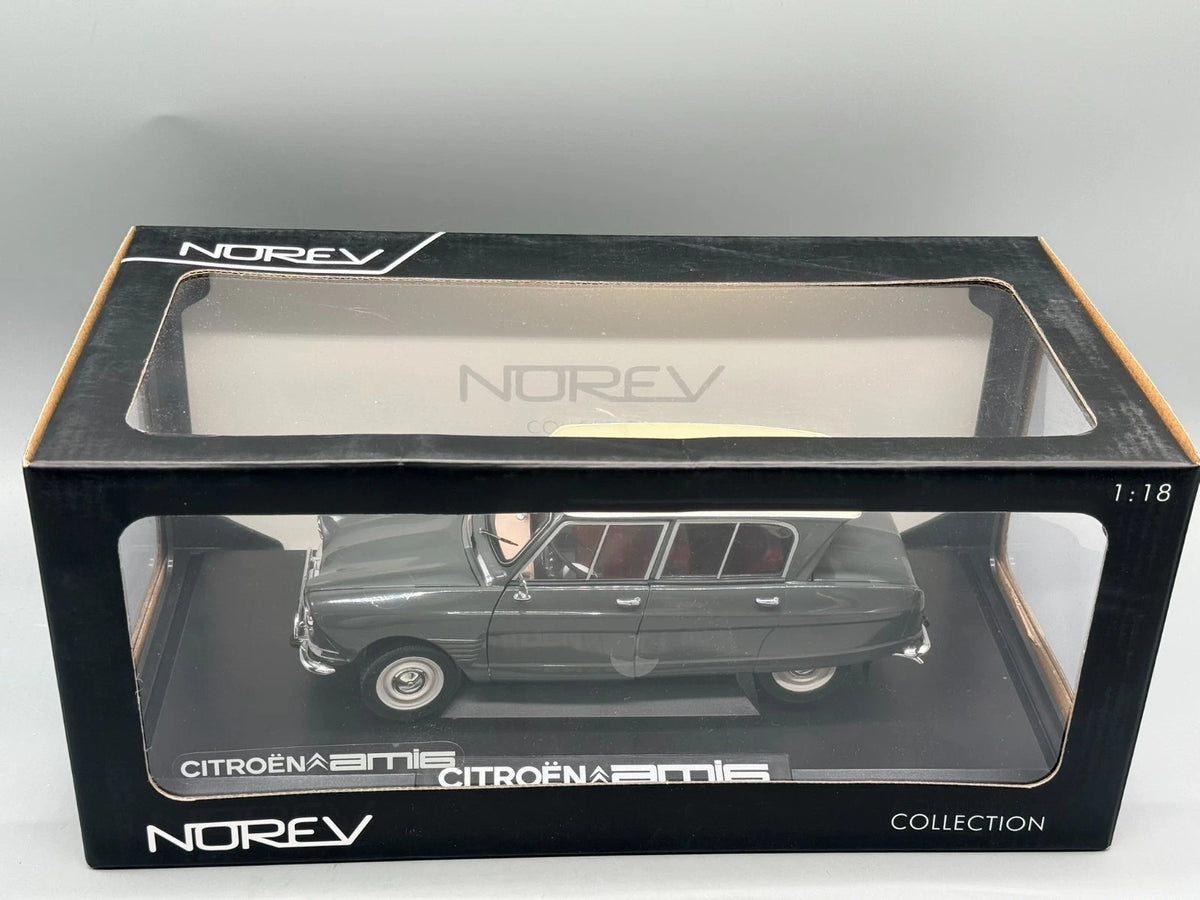 Modellautos 1:18 Norev Citroen Ami 6 Grau mit OVP