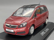 Modellautos 1:43 Minichamps Opel Zafira Rot Metallic mit Dealer OVP