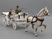 Zinnfiguren Set 1:24 Distler Schuco 873 0025 Hochzeitskutsche mit OVP