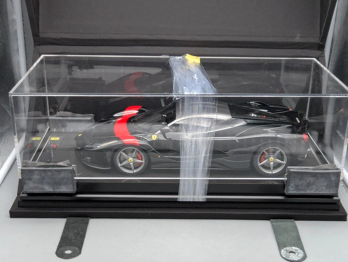 Modellautos 1:12 Amalgam Ferrari La Ferrari Ltd #01/10 Schwarz Zertifikat OVP