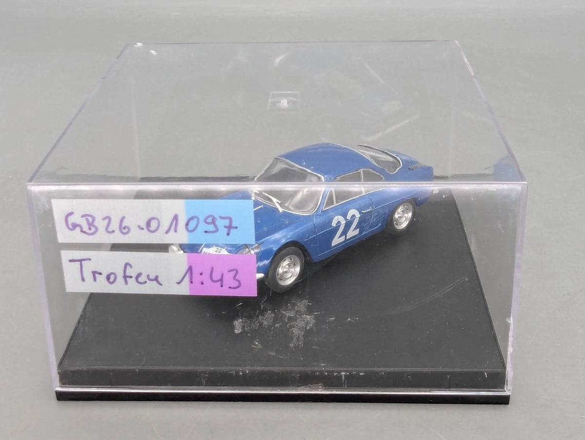 Modellautos 1:43 Trofeu Alpine A110 1600 S Rallye AGACI 1972 #22 mit Vitrine