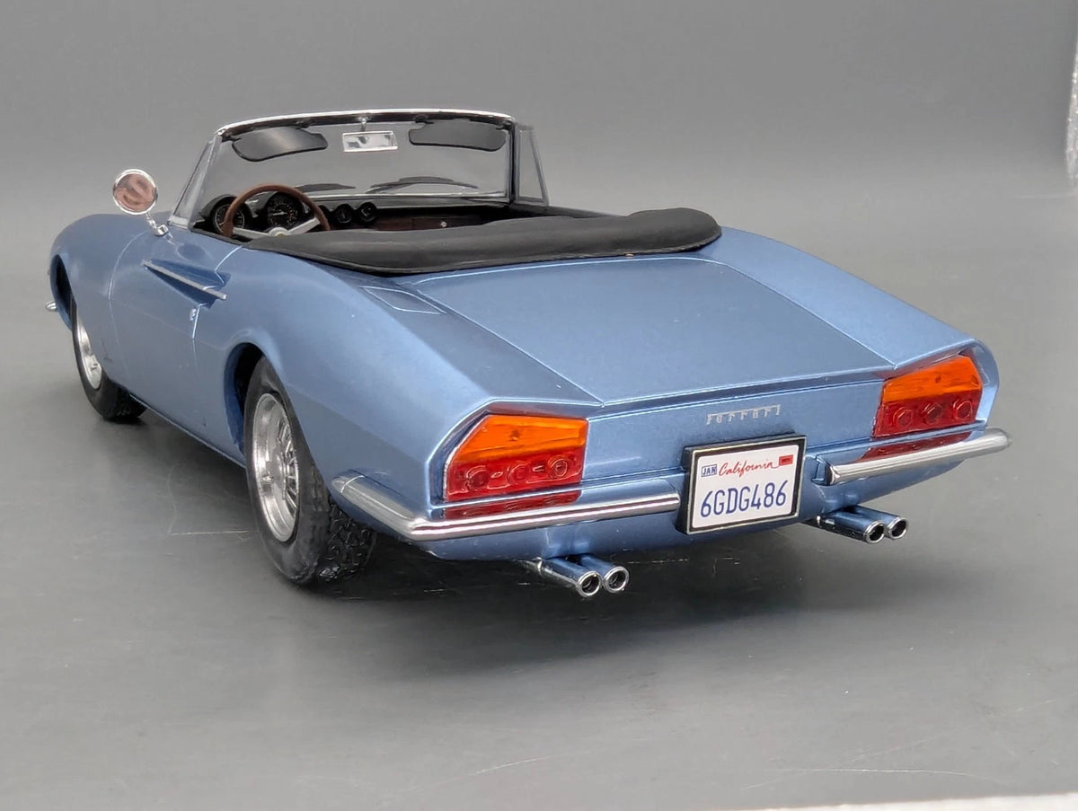 Modellautos 1:18 KK-Scale 180052 Ferrari 365 California Blau Metallic mit OVP
