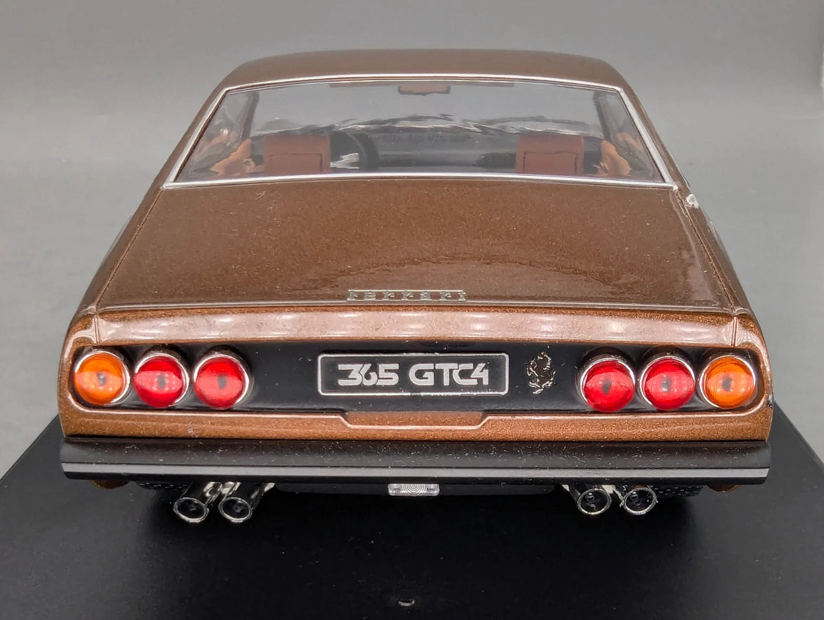 Modellautos 1:18 KK-Scale Ferrari 365 GTC4 1971 Braun Metallic mit OVP
