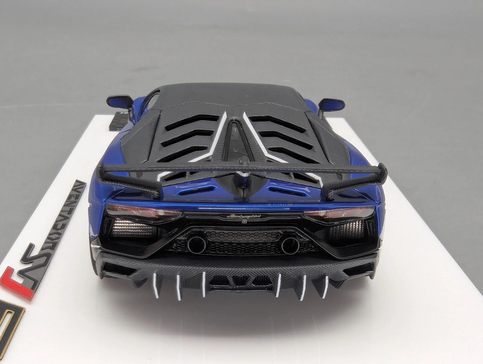 Eidolon Make Up 1:43 Lamborghini Aventador SVJ 63 2018 #63 Blu Ltd 57/63 OVP