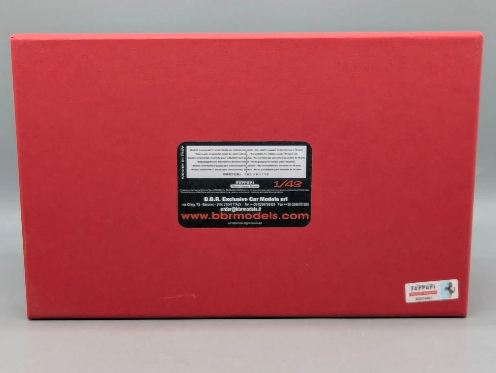 Modellautos 1:43 BBR Ferrari 250 GT Lusso Special Set 2-tlg. Limitiert 01/10 OVP
