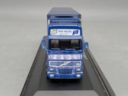 Lkw Modell 1:87 Herpa Volvo FH 16 XL Euro-KK-SZ Blue Rebel mit Vitrine