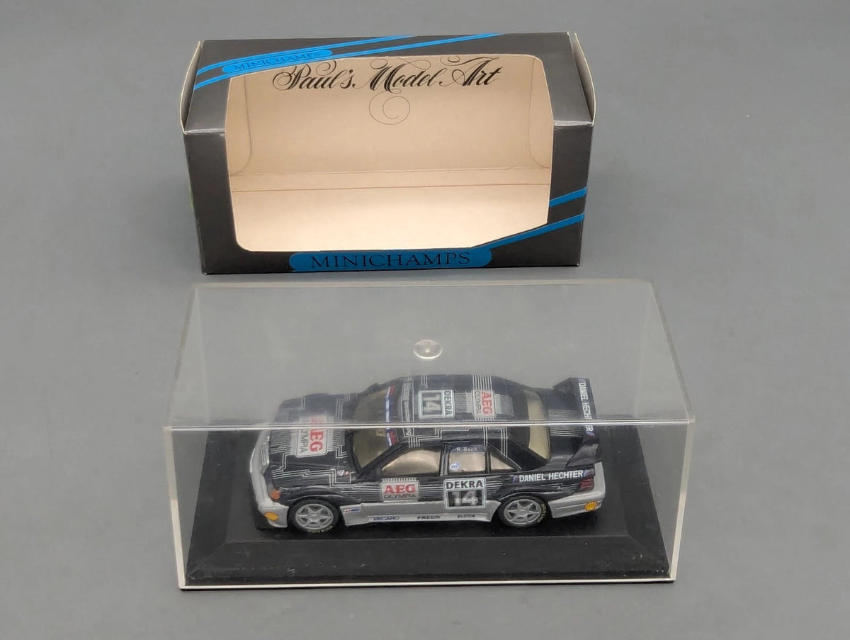 Modellautos 1:43 Minichamps Mercedes Benz 190E EVO2 Team Snobeck #14 Asch OVP