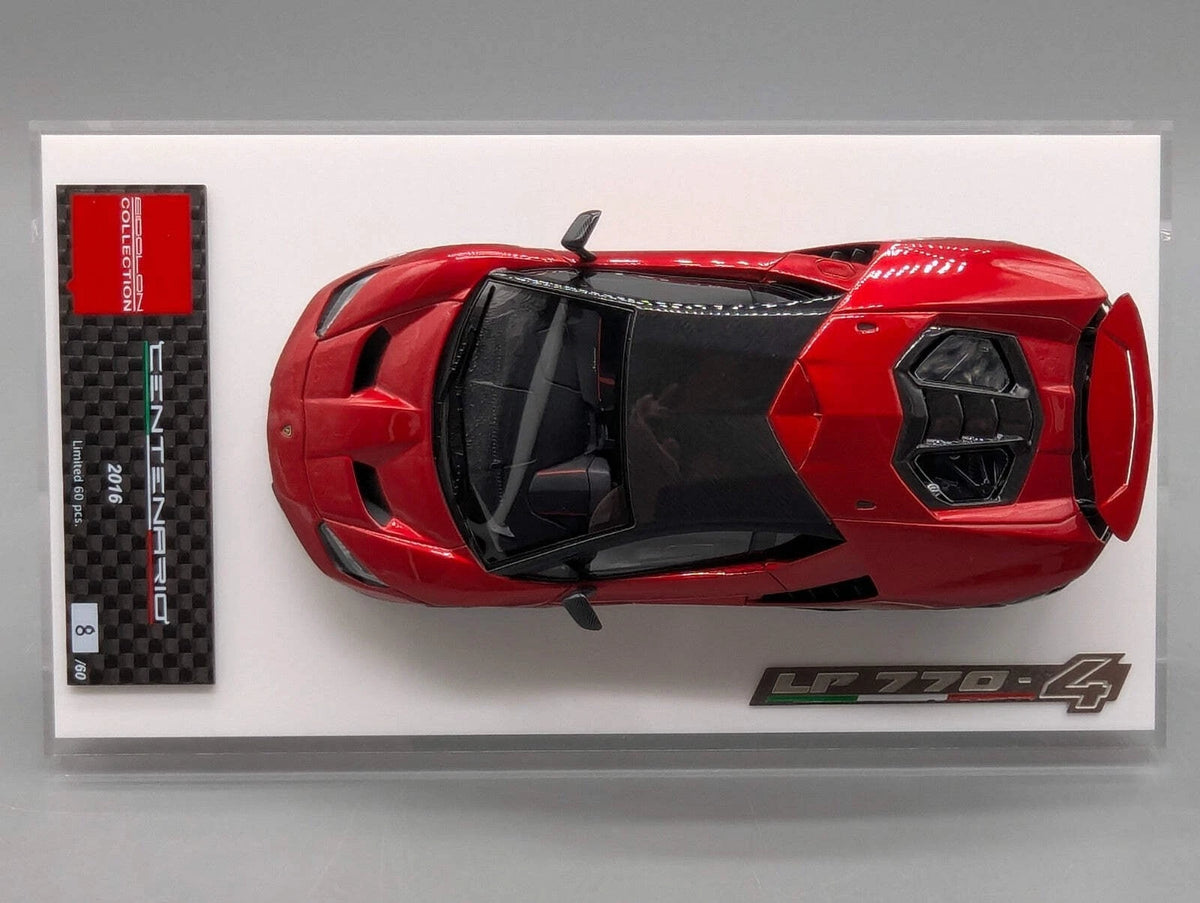 Eidolon Make Up 1:43 Lamborghini Centenario LP770-4 2016 08/60 Rear Wing Up OVP,