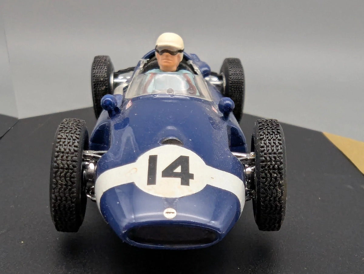 Modellautos 1:43 Quartzo Cooper Climax T51 WINNER Italien GP 1959 #14 Vitrine