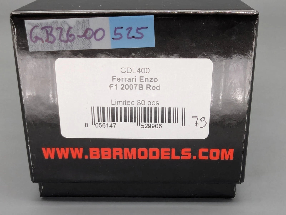 Modellautos 1:43 BBR Executive Calsito Ferrari Enzo F1 2007B Red Ltd 79/80 OVP